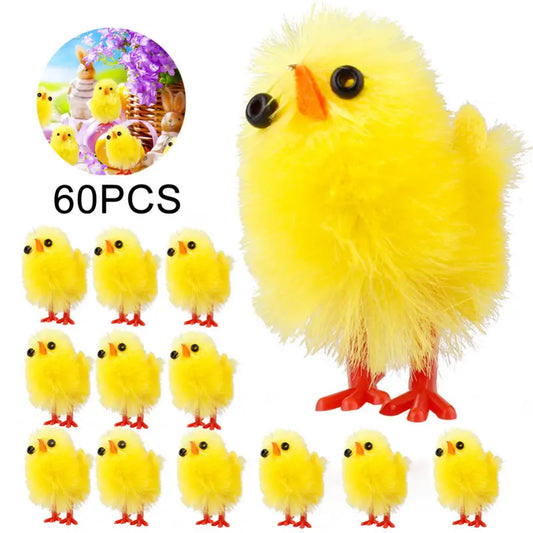 60pc Mini Easter Chicks