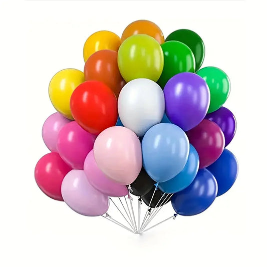 50pc Colourful Balloons